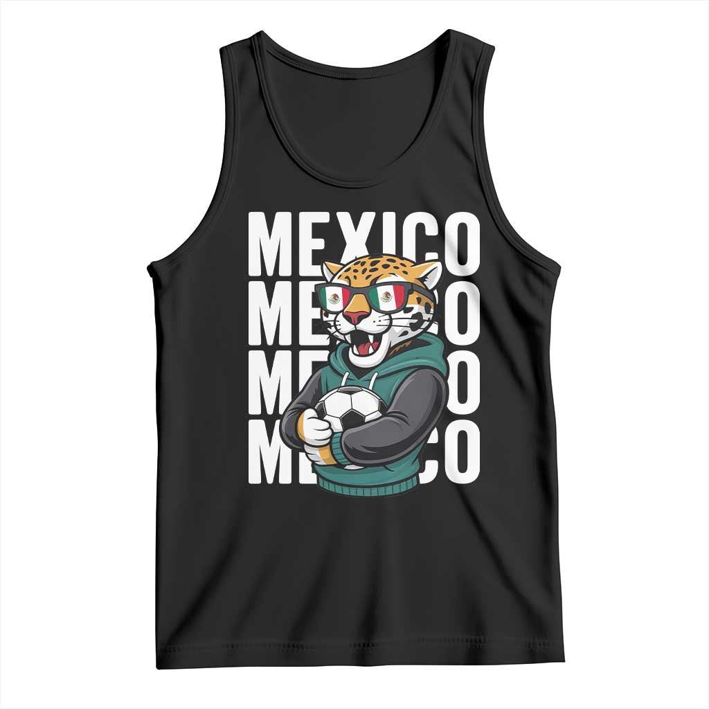 Fierce Mexico Jaguar Soccer Pride Fan Gift Tank Top