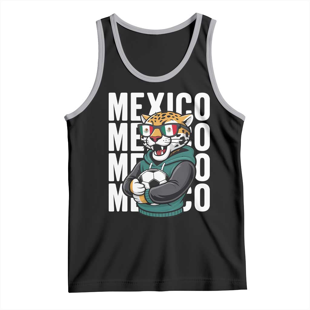 Fierce Mexico Jaguar Soccer Pride Fan Gift Tank Top