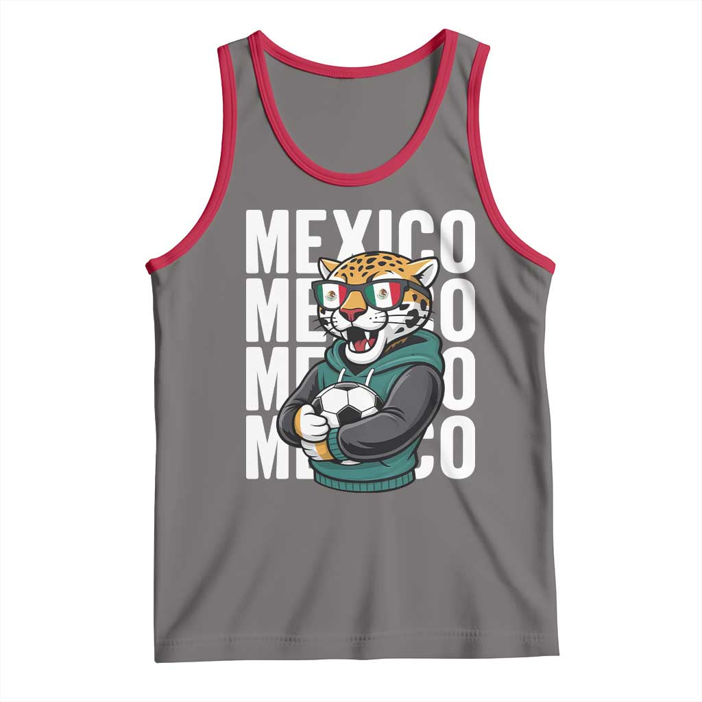 Fierce Mexico Jaguar Soccer Pride Fan Gift Tank Top