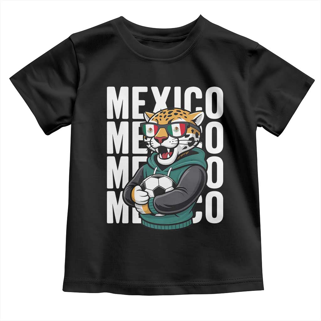 Fierce Mexico Jaguar Soccer Pride Fan Gift Toddler T Shirt