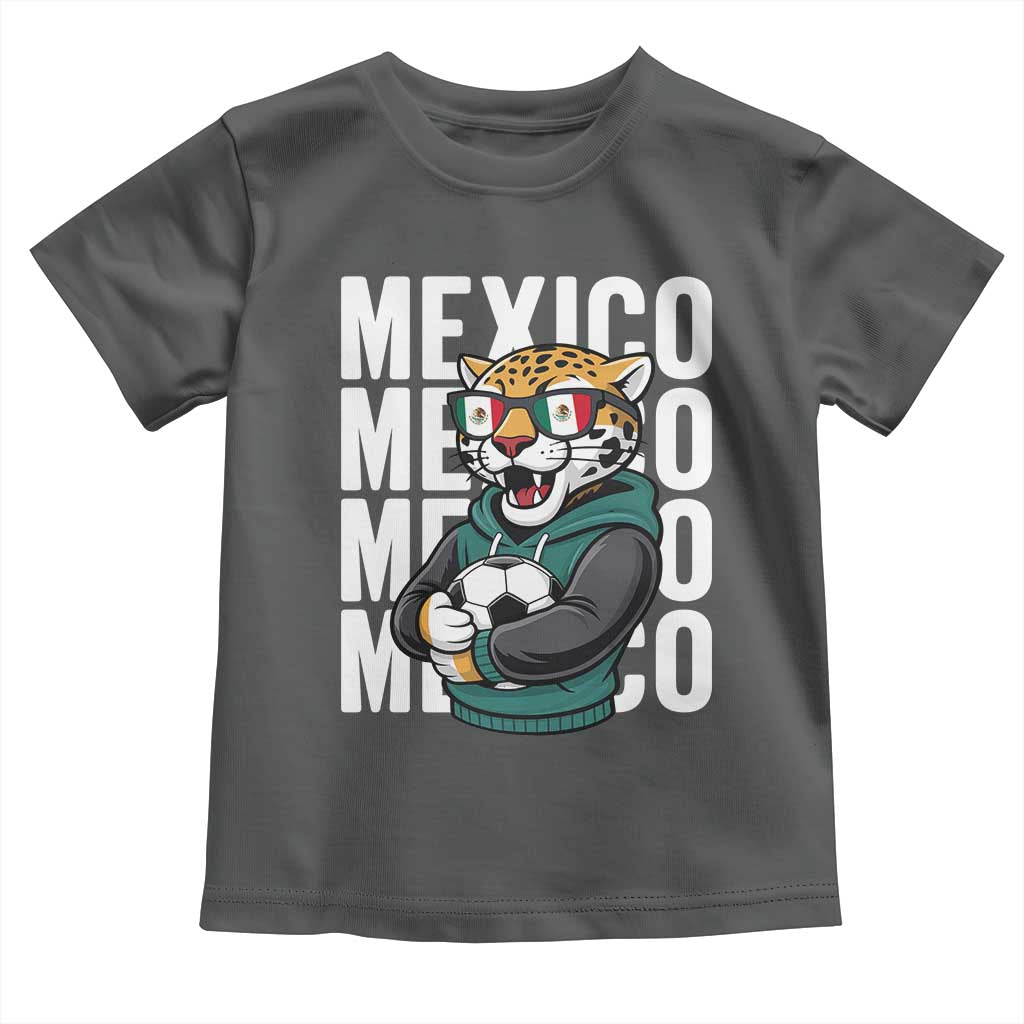 Fierce Mexico Jaguar Soccer Pride Fan Gift Toddler T Shirt