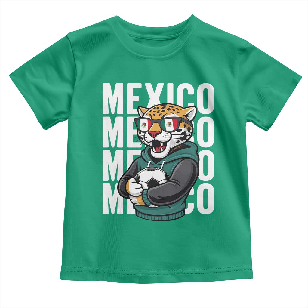 Fierce Mexico Jaguar Soccer Pride Fan Gift Toddler T Shirt