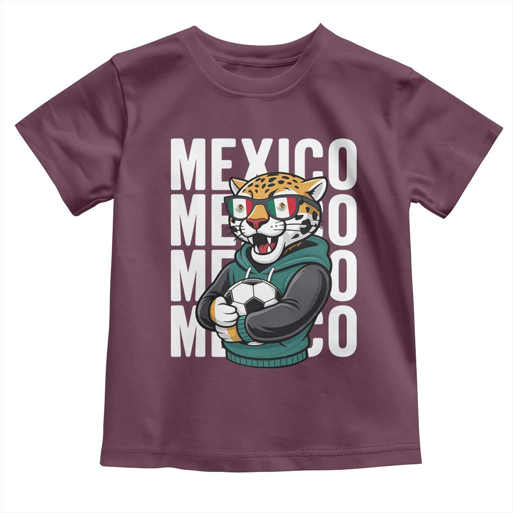 Fierce Mexico Jaguar Soccer Pride Fan Gift Toddler T Shirt