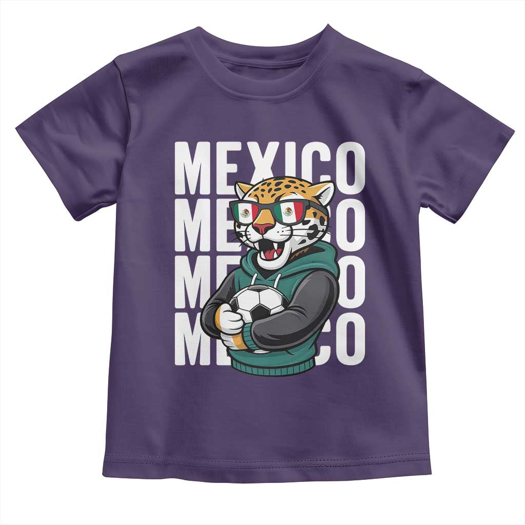 Fierce Mexico Jaguar Soccer Pride Fan Gift Toddler T Shirt