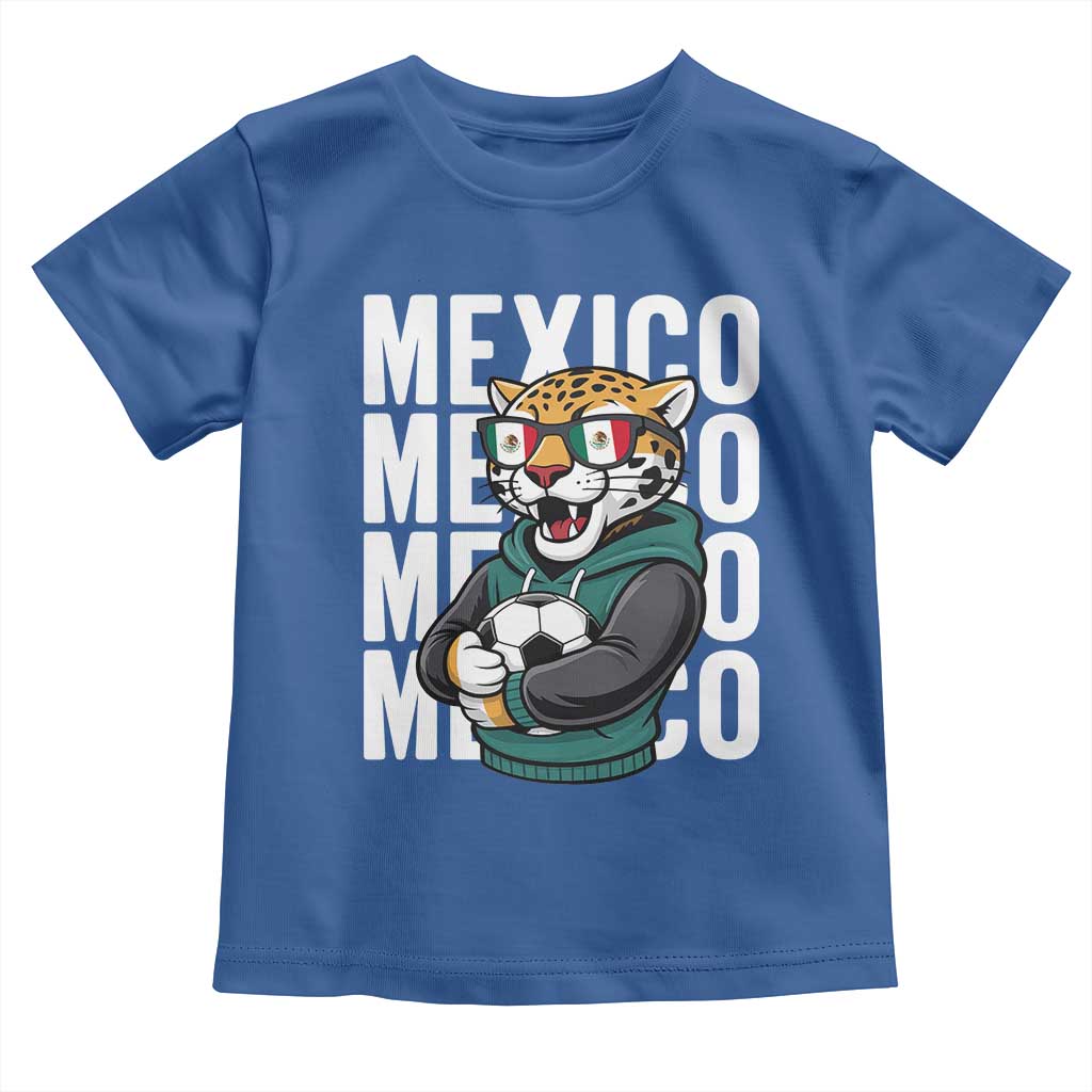 Fierce Mexico Jaguar Soccer Pride Fan Gift Toddler T Shirt
