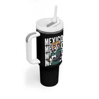 Fierce Mexico Jaguar Soccer Pride Fan Gift Tumbler With Handle
