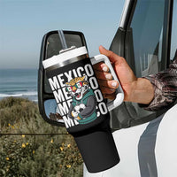 Fierce Mexico Jaguar Soccer Pride Fan Gift Tumbler With Handle