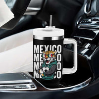 Fierce Mexico Jaguar Soccer Pride Fan Gift Tumbler With Handle