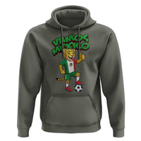 Vamos Mexico Fierce Leopard Hoodie Soccer 2026 Fan Gift