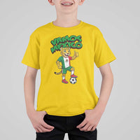Vamos Mexico Fierce Leopard T Shirt For Kid Soccer 2026 Fan Gift