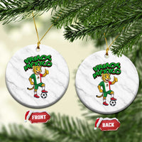 Vamos Mexico Fierce Leopard Ceramic Ornament Soccer 2026 Fan Gift
