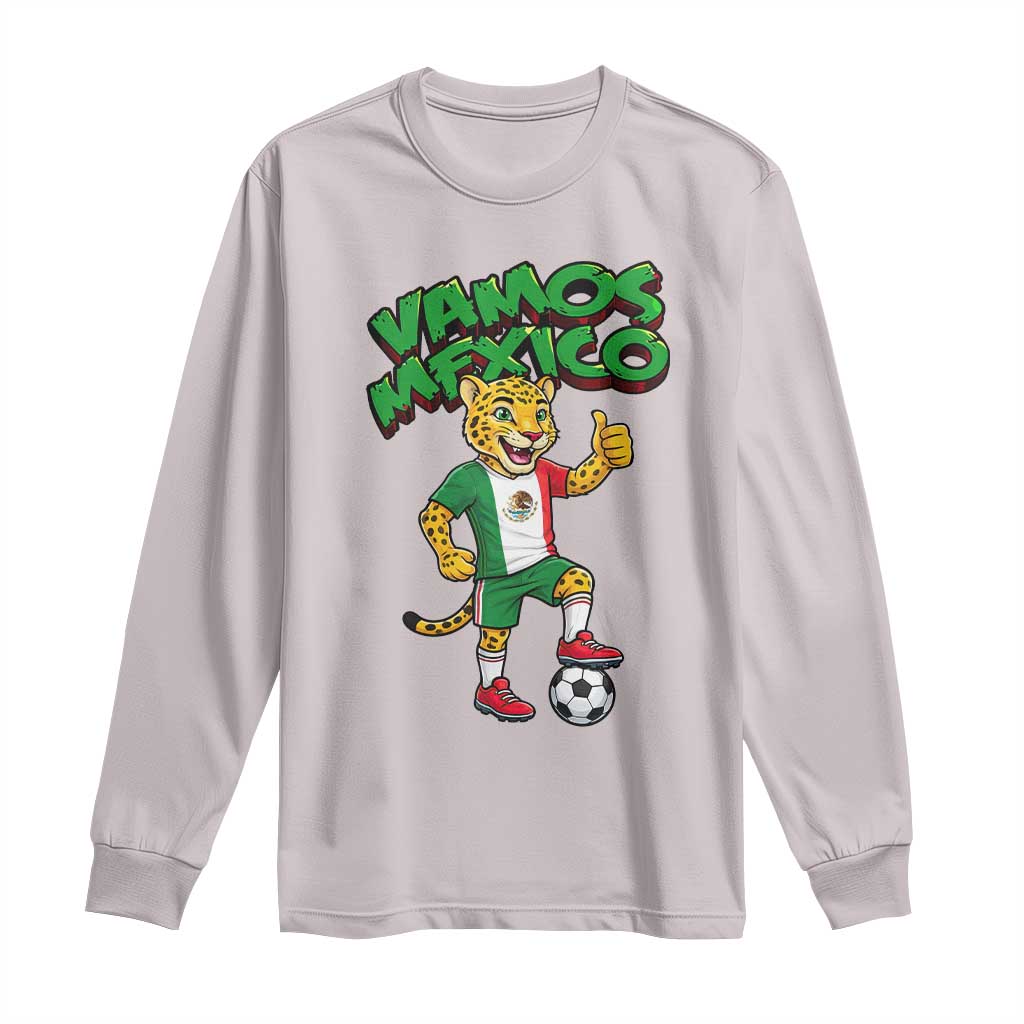 Vamos Mexico Fierce Leopard Long Sleeve Shirt Soccer 2026 Fan Gift