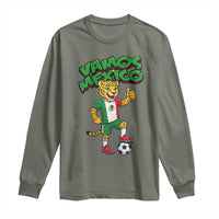 Vamos Mexico Fierce Leopard Long Sleeve Shirt Soccer 2026 Fan Gift