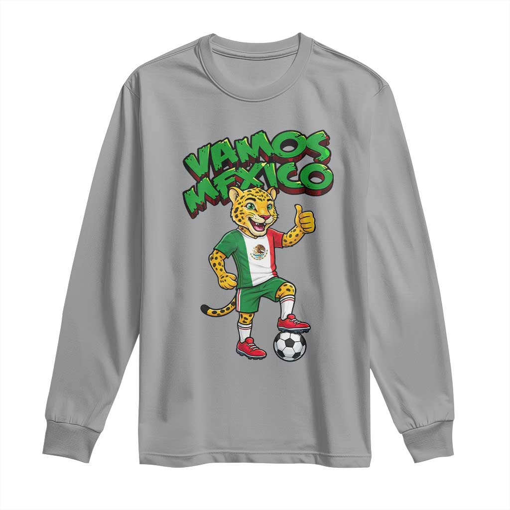 Vamos Mexico Fierce Leopard Long Sleeve Shirt Soccer 2026 Fan Gift