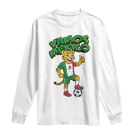 Vamos Mexico Fierce Leopard Long Sleeve Shirt Soccer 2026 Fan Gift