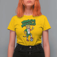 Vamos Mexico Fierce Leopard T Shirt For Women Soccer 2026 Fan Gift