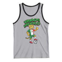 Vamos Mexico Fierce Leopard Tank Top Soccer 2026 Fan Gift