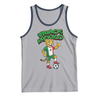 Vamos Mexico Fierce Leopard Tank Top Soccer 2026 Fan Gift