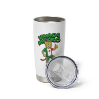 Vamos Mexico Fierce Leopard Tumbler Cup Soccer 2026 Fan Gift