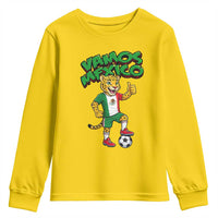 Vamos Mexico Fierce Leopard Youth Sweatshirt Soccer 2026 Fan Gift