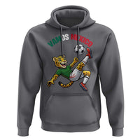Vamos Mexico Fierce Leopard Soccer 2026 Hoodie Mexican Fan Gift