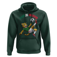 Vamos Mexico Fierce Leopard Soccer 2026 Hoodie Mexican Fan Gift