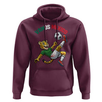 Vamos Mexico Fierce Leopard Soccer 2026 Hoodie Mexican Fan Gift