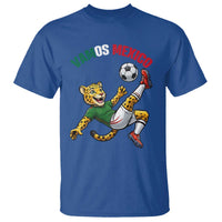 Vamos Mexico Fierce Leopard Soccer 2026 T Shirt Mexican Fan Gift