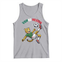 Vamos Mexico Fierce Leopard Soccer 2026 Tank Top Mexican Fan Gift