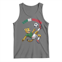 Vamos Mexico Fierce Leopard Soccer 2026 Tank Top Mexican Fan Gift