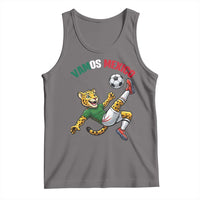 Vamos Mexico Fierce Leopard Soccer 2026 Tank Top Mexican Fan Gift