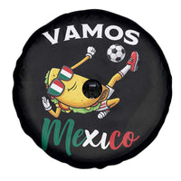 Vamos Mexico Taco Playing Soccer Spare Tire Cover Mexican Fan Gift