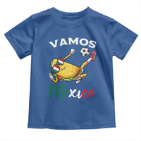 Vamos Mexico Taco Playing Soccer Toddler T Shirt Mexican Fan Gift