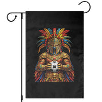 Legendary Tribal Soccer Warrior Garden Flag Football Lover