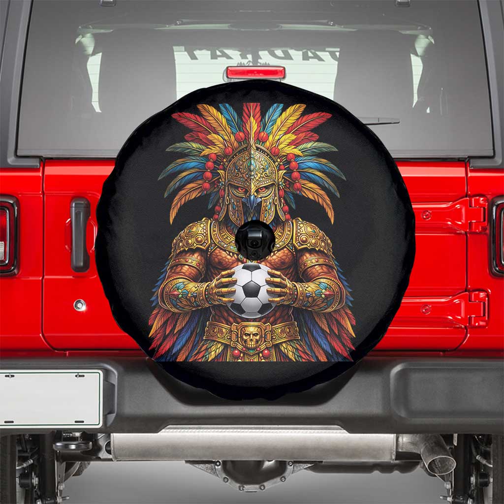 Legendary Tribal Soccer Warrior Spare Tire Cover Football Lover
