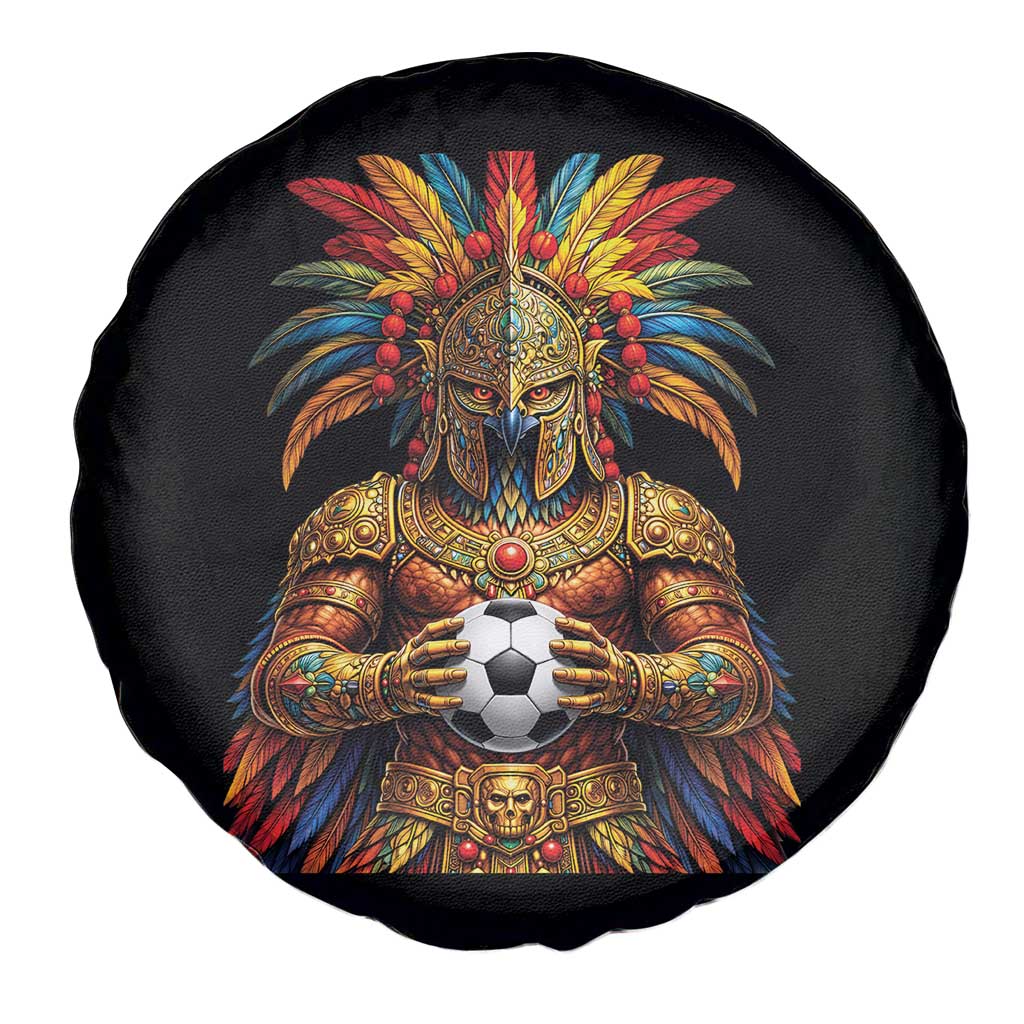 Legendary Tribal Soccer Warrior Spare Tire Cover Football Lover