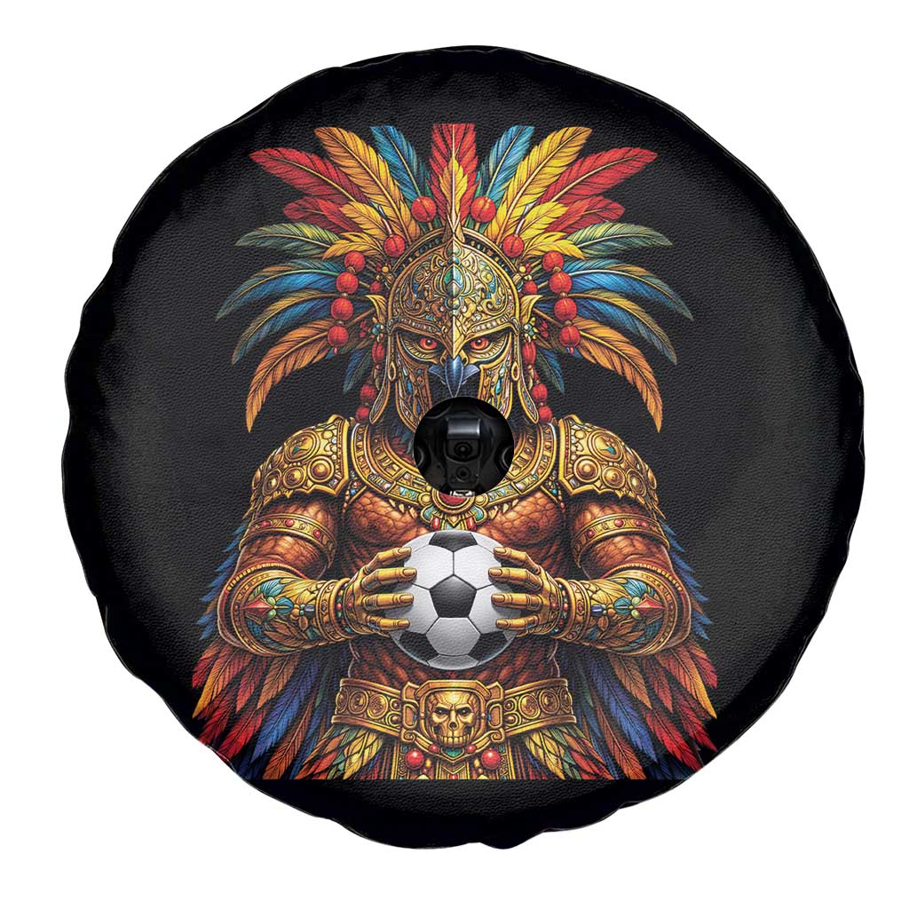 Legendary Tribal Soccer Warrior Spare Tire Cover Football Lover