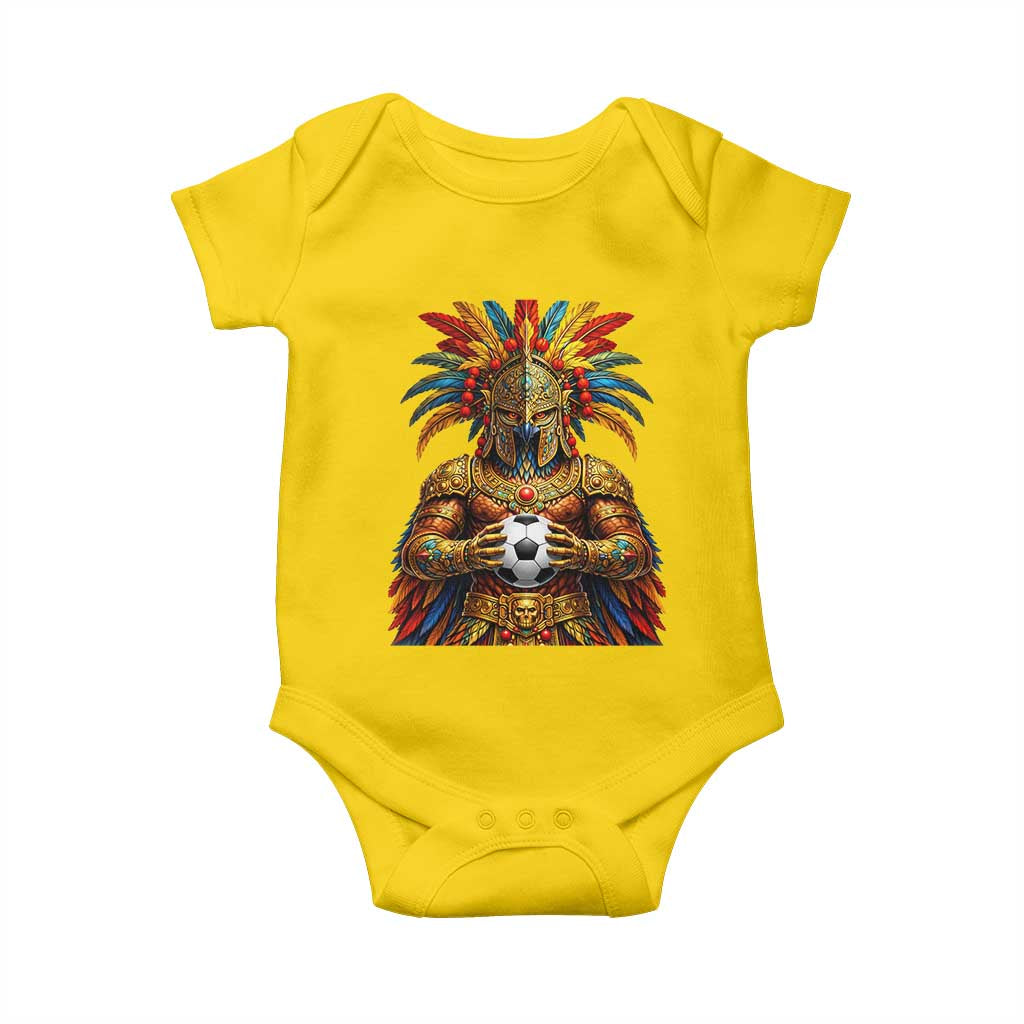 Legendary Tribal Soccer Warrior Baby Onesie Football Lover