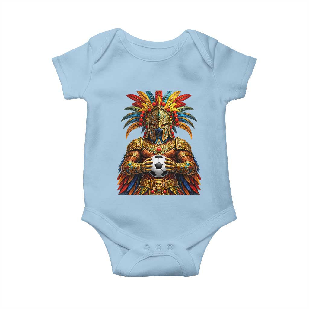 Legendary Tribal Soccer Warrior Baby Onesie Football Lover