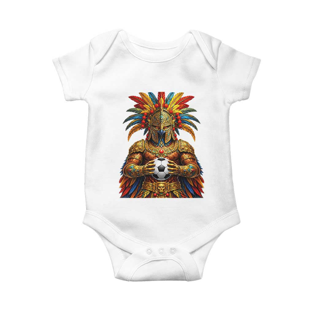 Legendary Tribal Soccer Warrior Baby Onesie Football Lover