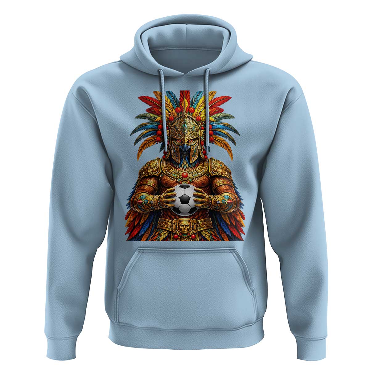Legendary Tribal Soccer Warrior Hoodie Football Lover