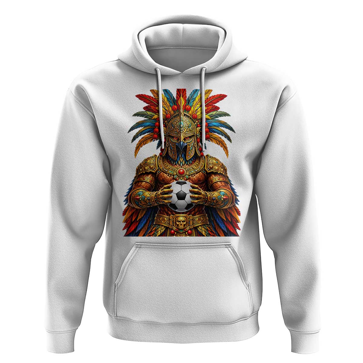 Legendary Tribal Soccer Warrior Hoodie Football Lover