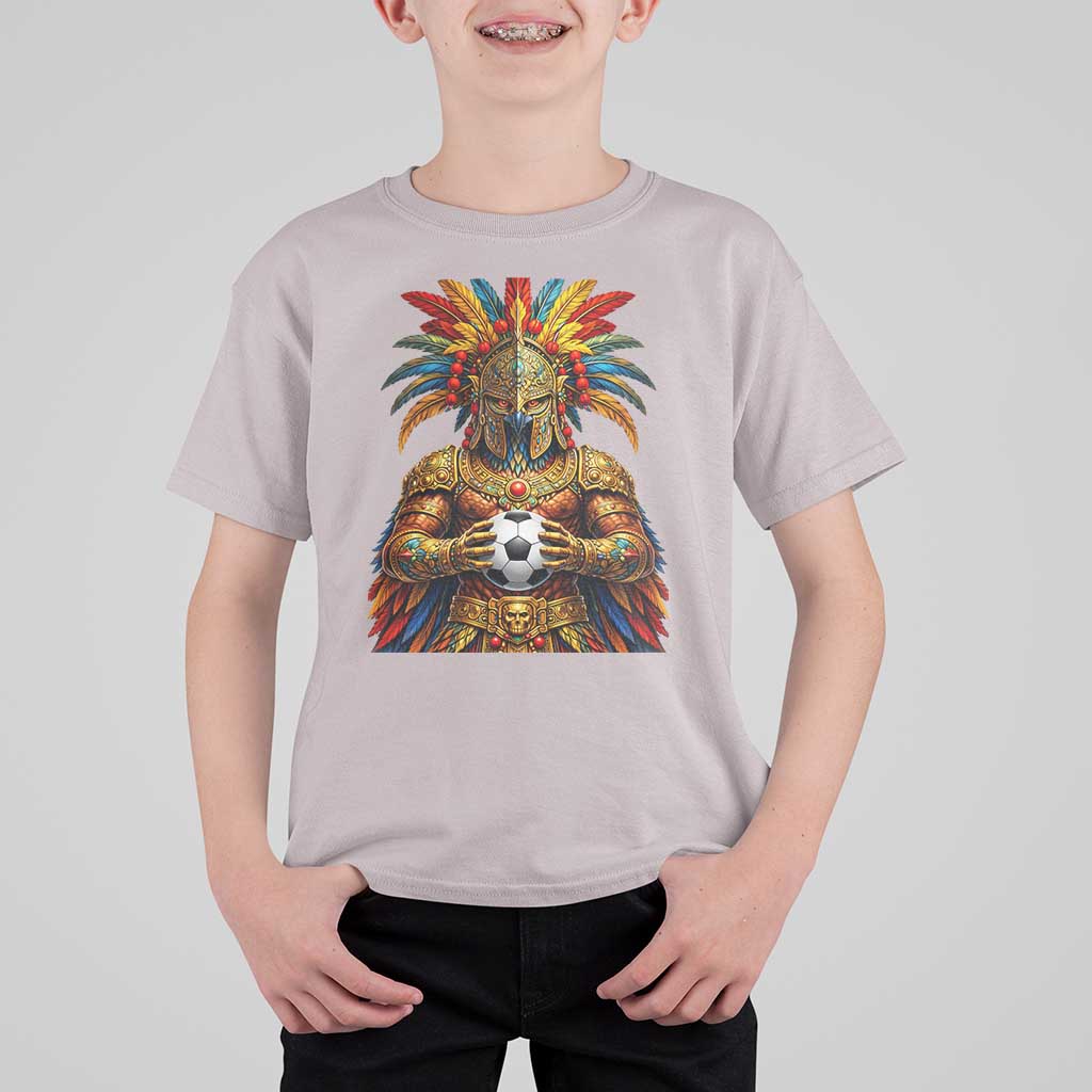 Legendary Tribal Soccer Warrior T Shirt For Kid Football Lover