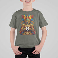 Legendary Tribal Soccer Warrior T Shirt For Kid Football Lover