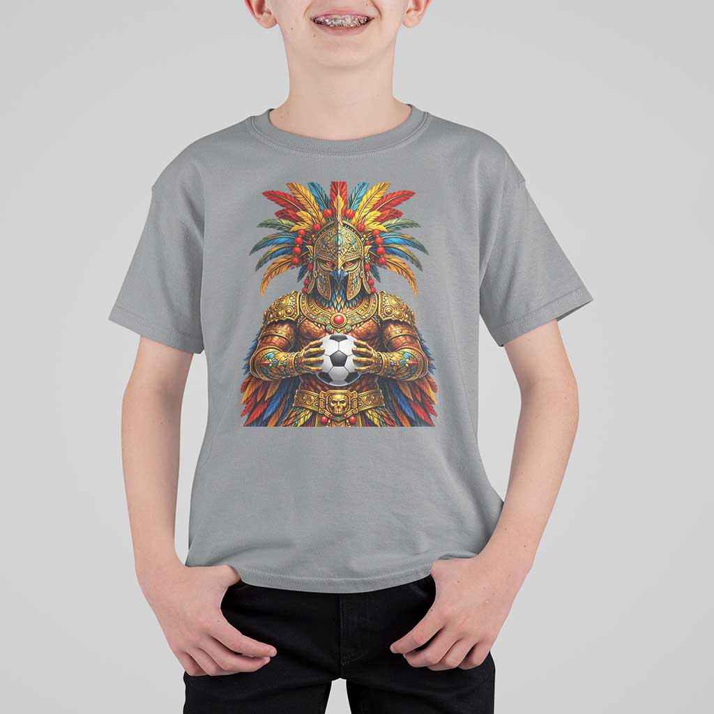 Legendary Tribal Soccer Warrior T Shirt For Kid Football Lover