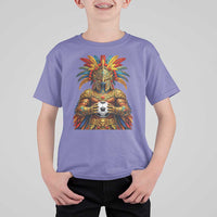 Legendary Tribal Soccer Warrior T Shirt For Kid Football Lover