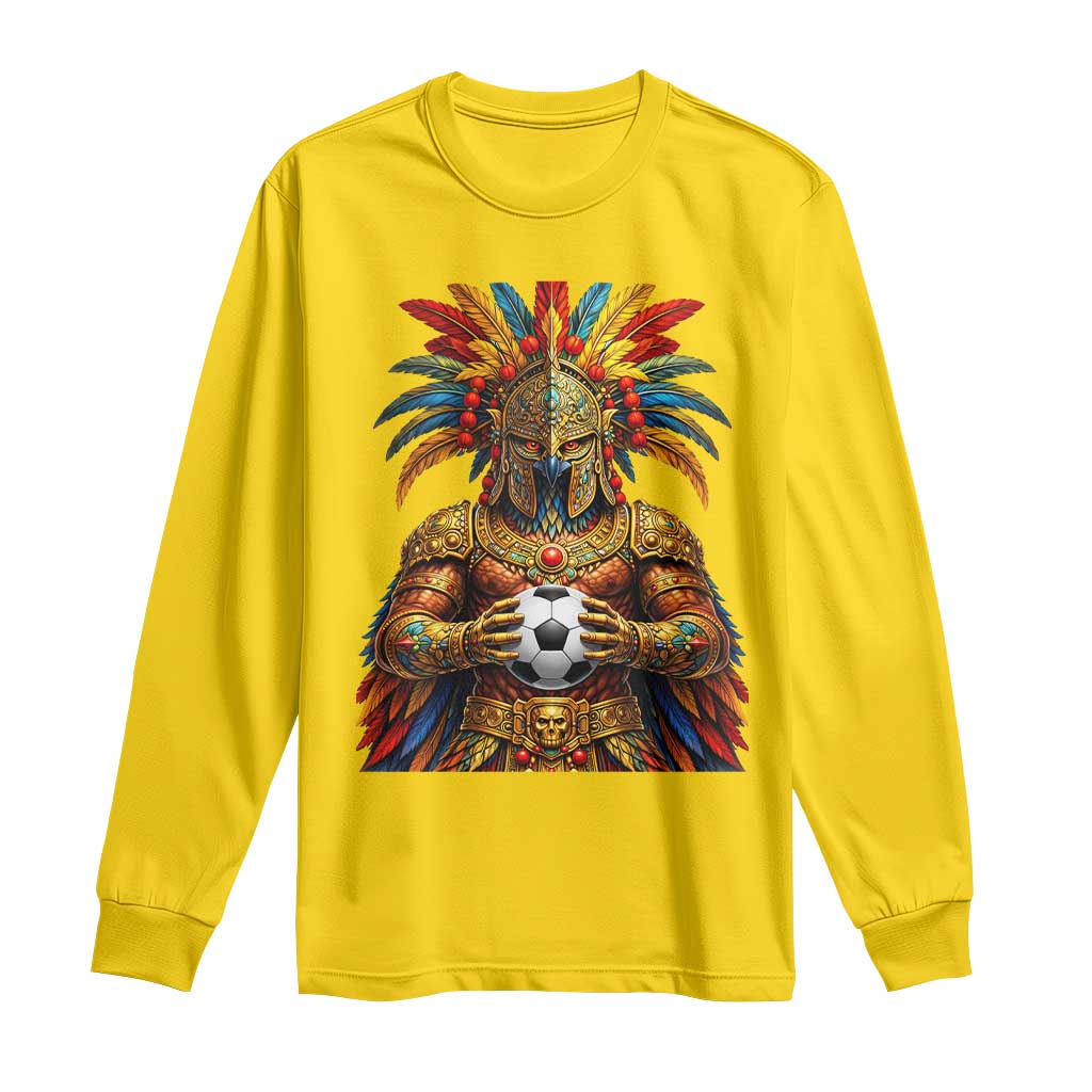 Legendary Tribal Soccer Warrior Long Sleeve Shirt Football Lover