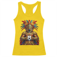 Legendary Tribal Soccer Warrior Racerback Tank Top Football Lover