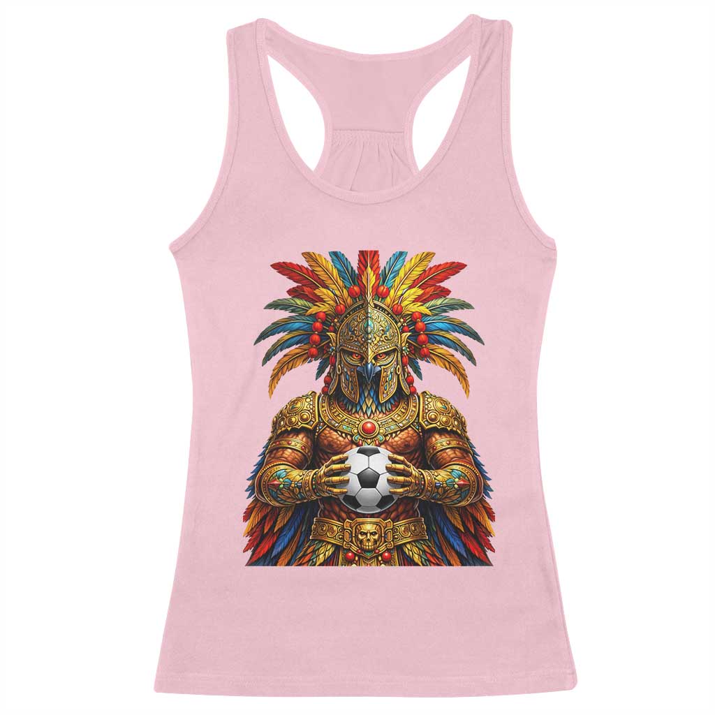 Legendary Tribal Soccer Warrior Racerback Tank Top Football Lover