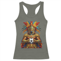 Legendary Tribal Soccer Warrior Racerback Tank Top Football Lover